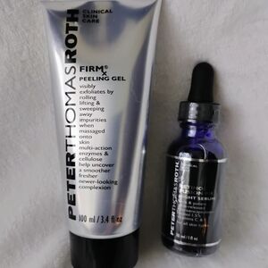 Peter Thomas Roth FirmX Peeling Gel 3.4 oz And 1 oz Retinol Fusion PM